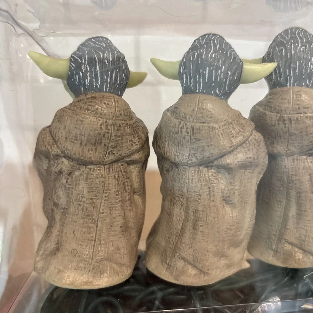 NEW: Star Wars Yoda Holiday Christmas Light set by Kurt S. Adler Indoor/Outdoor
